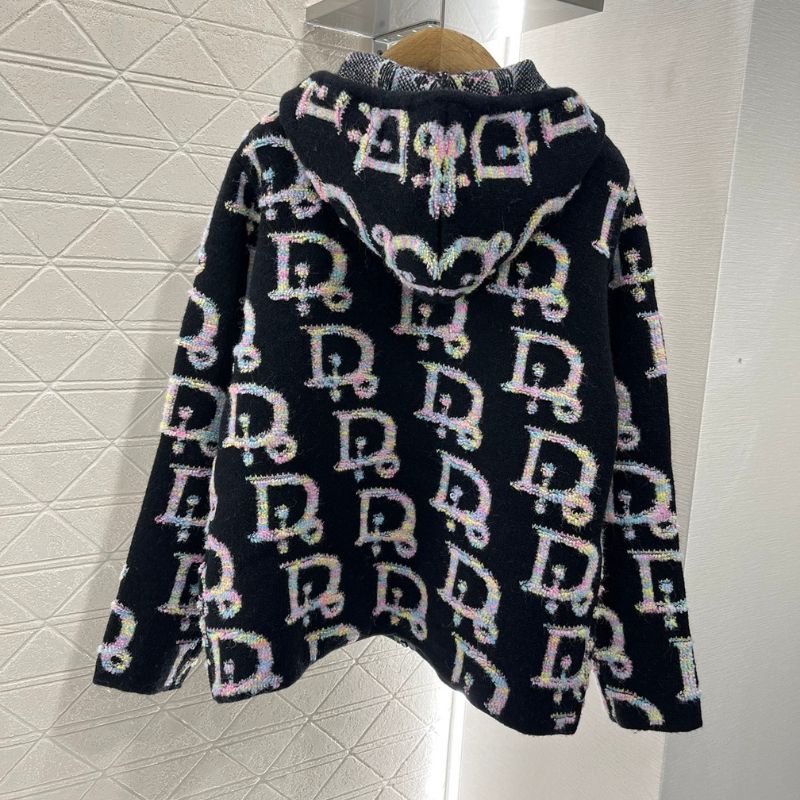 Dior Printed Letter Jacquard Sweatshirt