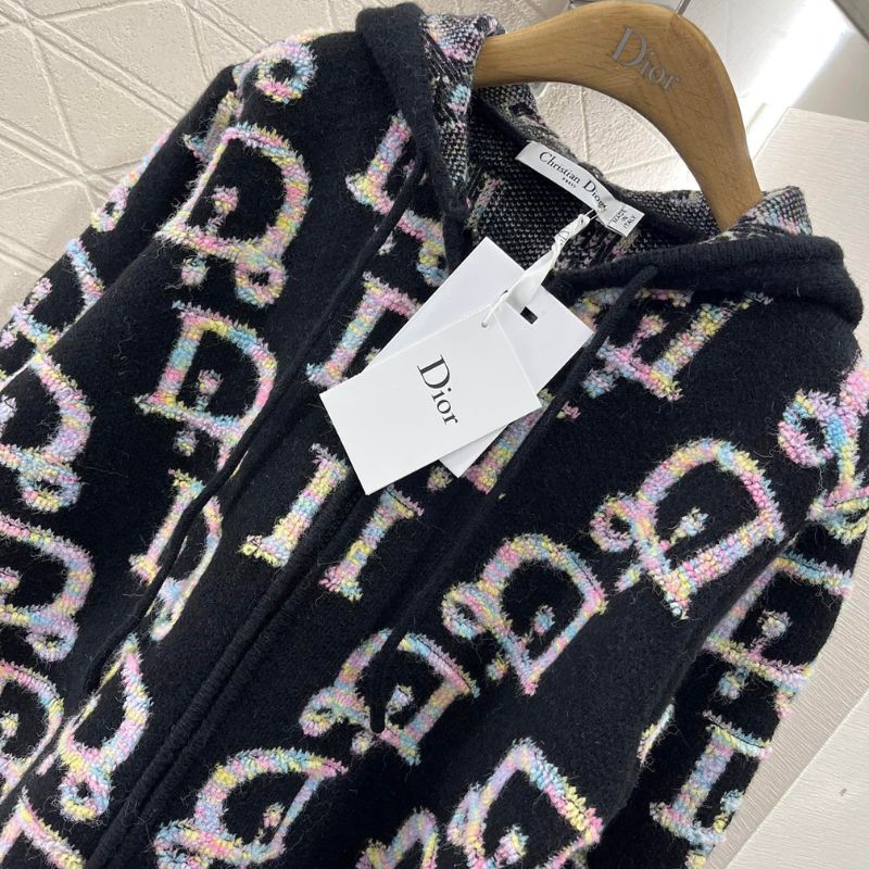 Dior Printed Letter Jacquard Sweatshirt