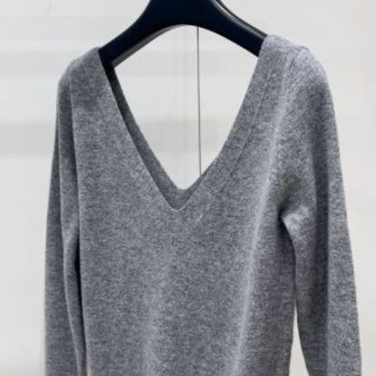 Saint Laurent V-Neck Sweatshirt