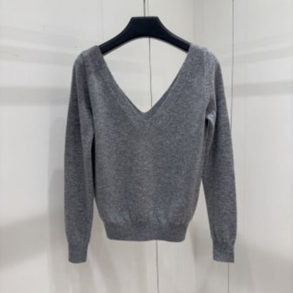 Saint Laurent V-Neck Sweatshirt