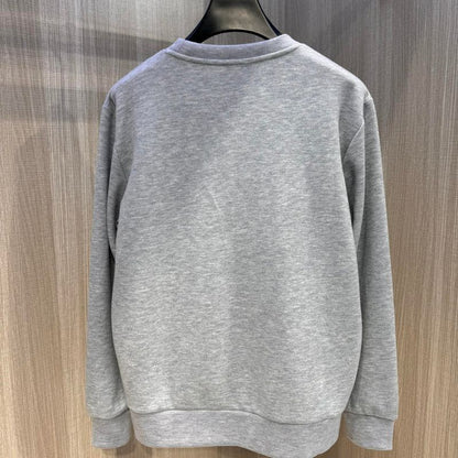 Horse Head Embroidered Men's Cashmere Sweatshirt