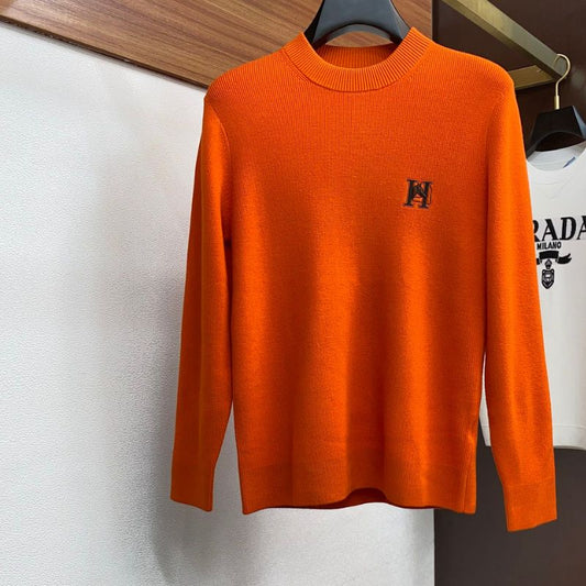 Hermes Fashion Classic Basic Wool Sweatshirt