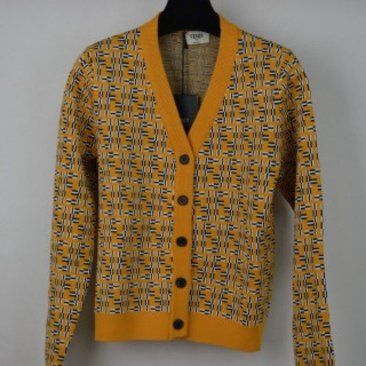 Fendi New V-Neck Cardigan