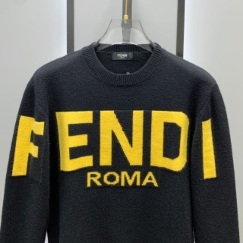 Fendi 24SS Winter Letter Pattern Sweatshirt