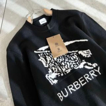 Burberry Autumn and Winter New Knitted Wool Sweatshirt