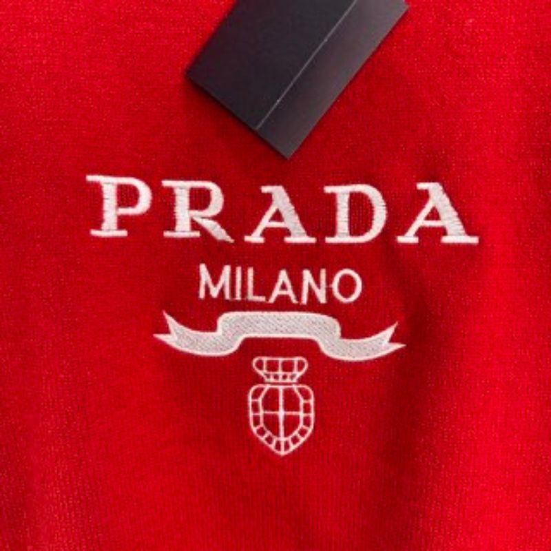 Prada Pula Festive Christmas Logo Sweatshirt