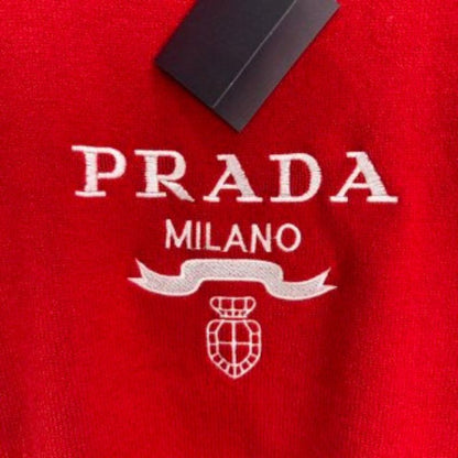 Prada Pula Festive Christmas Logo Sweatshirt