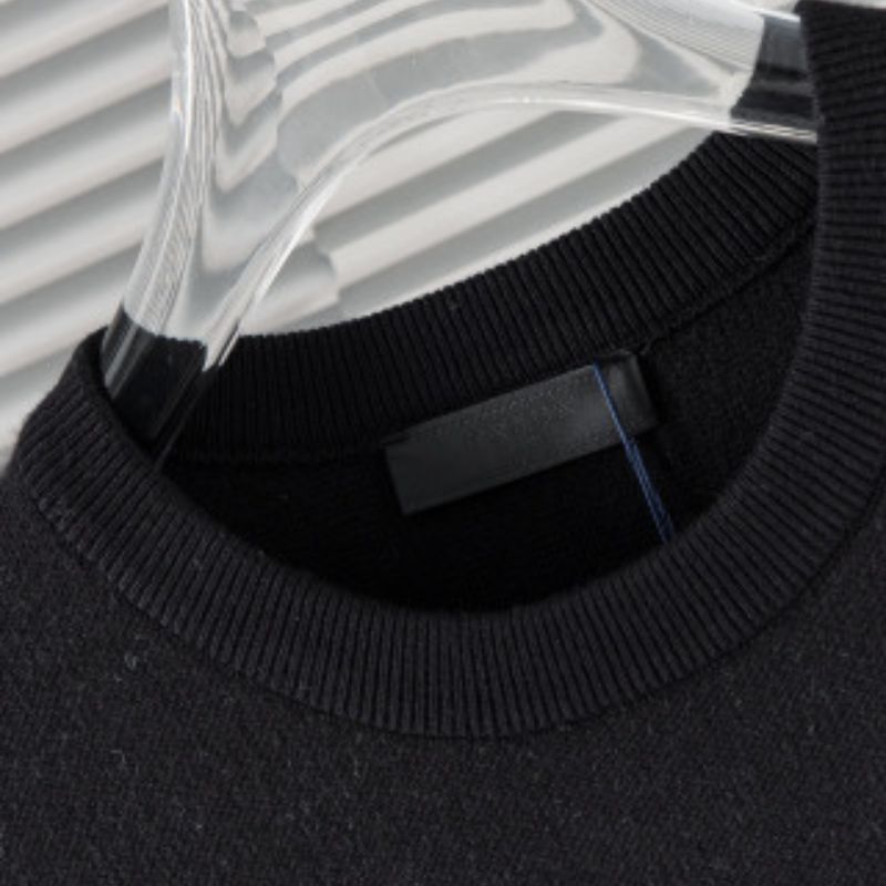 Prada Soft Wool Round-Neck Sweatshirt