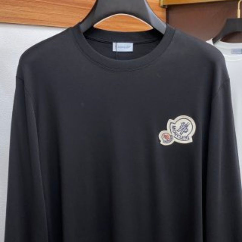 Moncler Wool-Blend Embroidered Pullover Sweatshirt