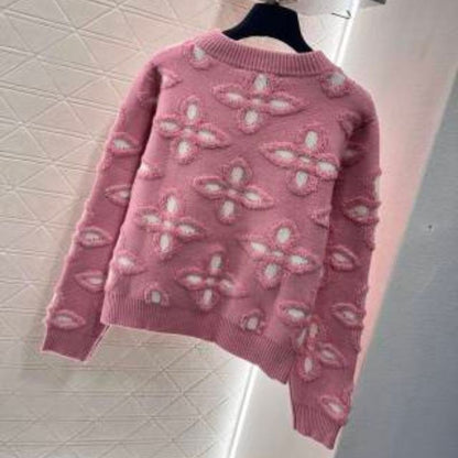 Louis Vuitton 3D Knitted Clover Sweatshirt