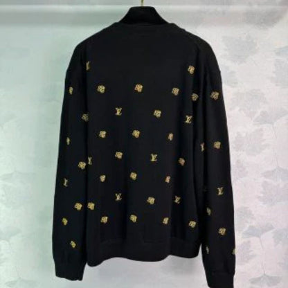 LV New Knitted Cardigan Sweatshirt