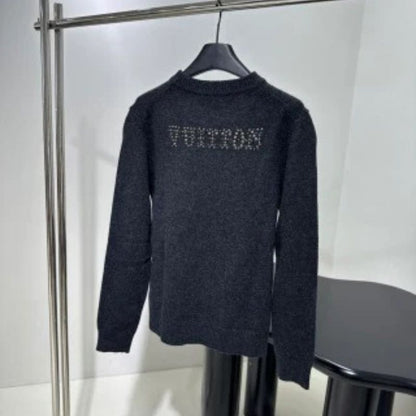 LV Round Neck Sweatshirt Marque