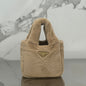 Prada Shearling Mini Hand Bag
