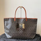 Goyard Goyardine Artois MM Black Gold Bag