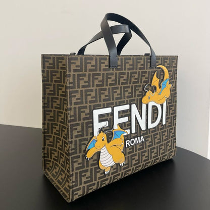 Fendi FRGMT X POKEMON Fabric Bag