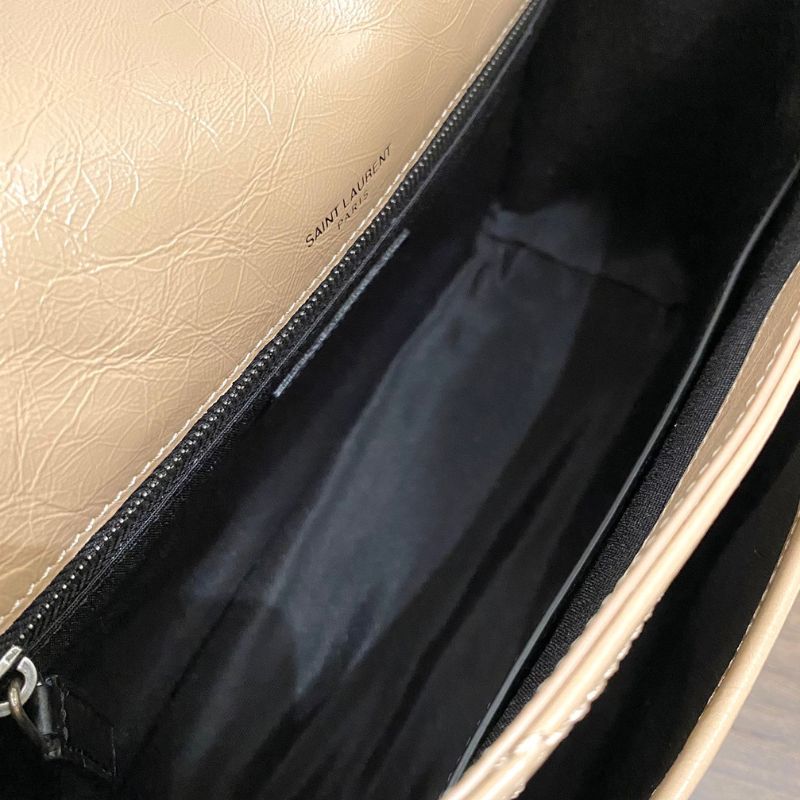 YSL Crinkled Calfskin Matelasse Bag