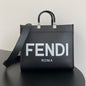 Fendi Sunshine Leather Tote Bag