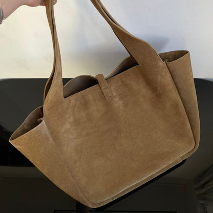 YSL Bea Suede Tote Bag