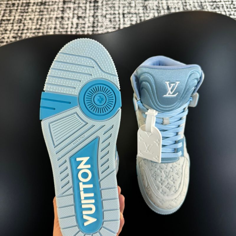 LV Trainer Sneaker Blue Boot