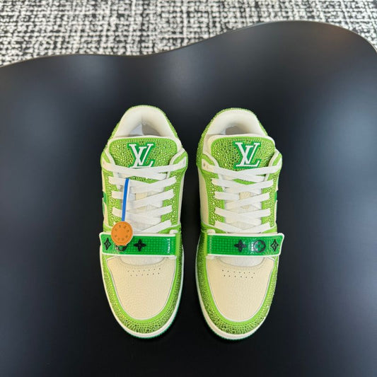 Lv Trainer Velcro Strap Green