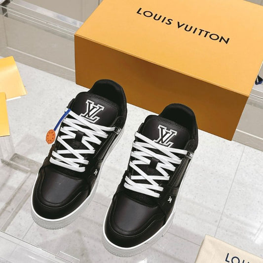 LV Couple High-Top Sneakers