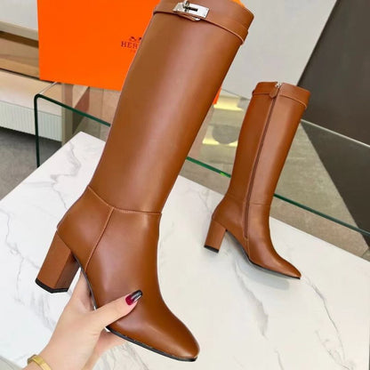 Hermes Kelly Buckle Long Boot