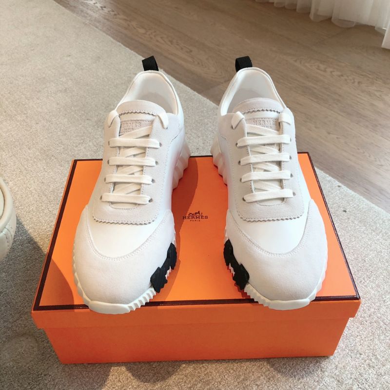 Hermes Bouncing Blanc/Black Sneaker