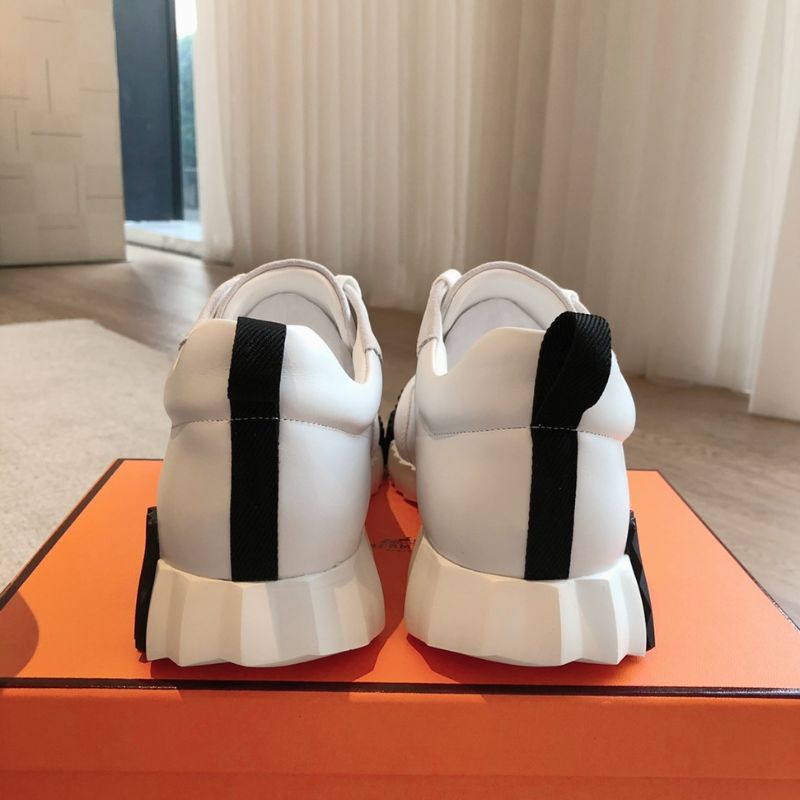 Hermes Bouncing Blanc/Black Sneaker