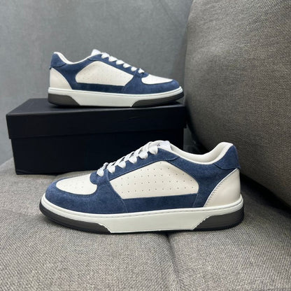 Chanel CC Logo Jenny Blue Sneaker