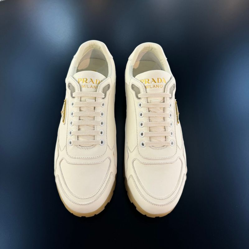 Prada Downtown Nappa Leather Sneakers