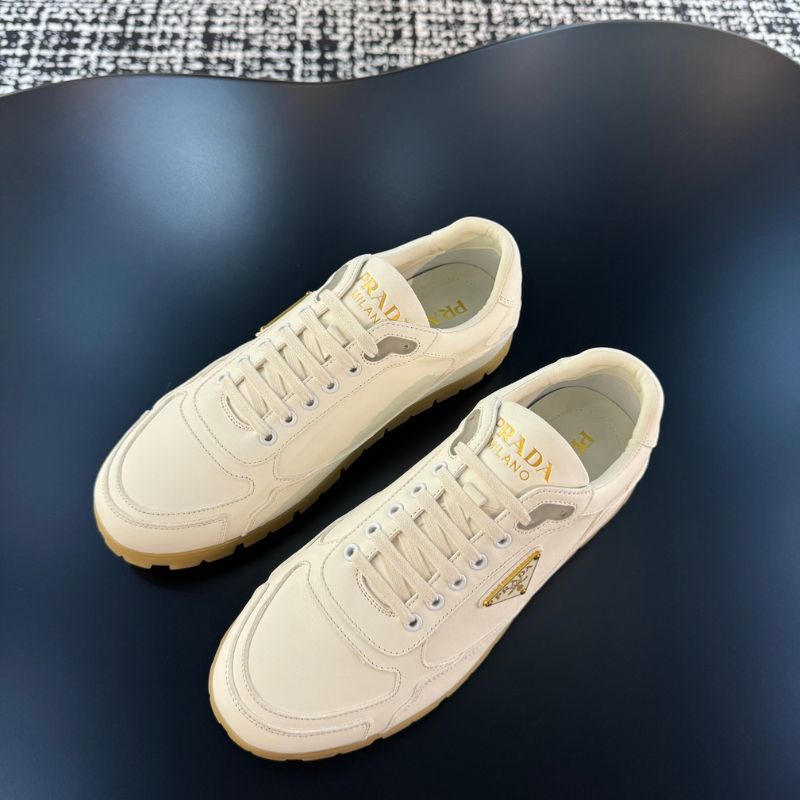 Prada Downtown Nappa Leather Sneakers