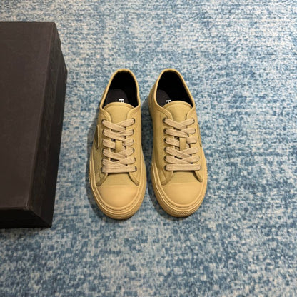 Prada Triangle-Logo Hemp Sneakers