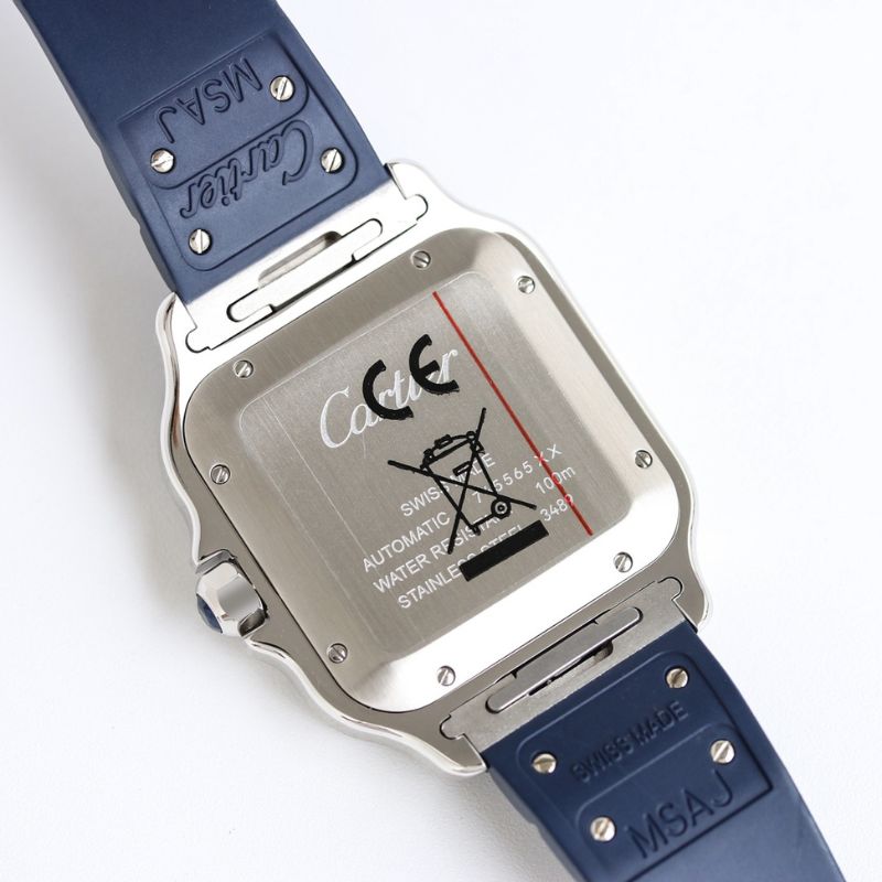 Cartier Santos Blue Watch