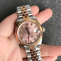 Rolex Datejust Pink Diamond Dial Watch