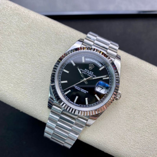 Rolex Day-Date 40 BLACK INDEX DIAL