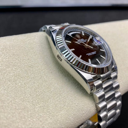 Rolex Day-Date 40 BLACK INDEX DIAL