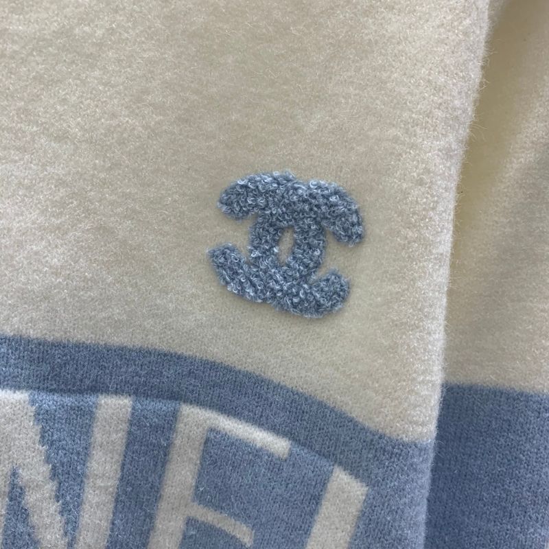 Chanel Signature Letter Jacquard Pullover Sweatshirt