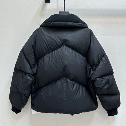 Hermes 24FW Wool High Collar Down Jacket