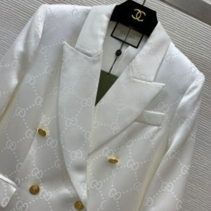 Gucci Exclusive High-End Acetate Double-Breasted Blazer
