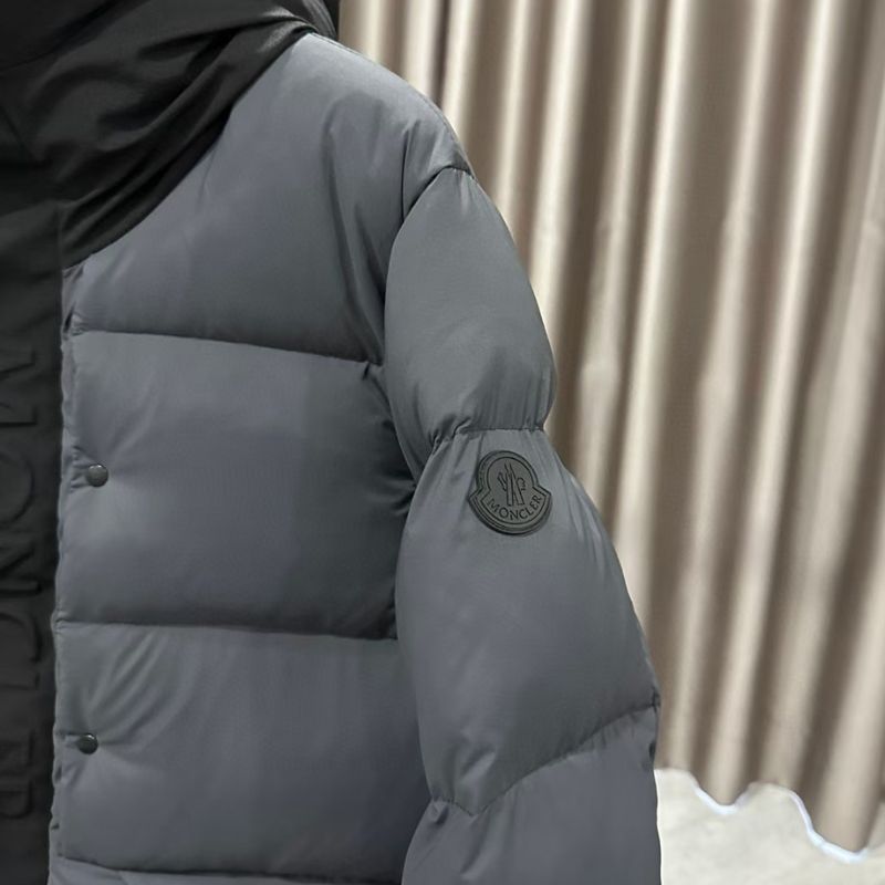 Moncler FW Madeira Embossed Lettering Hooded Down Jacket