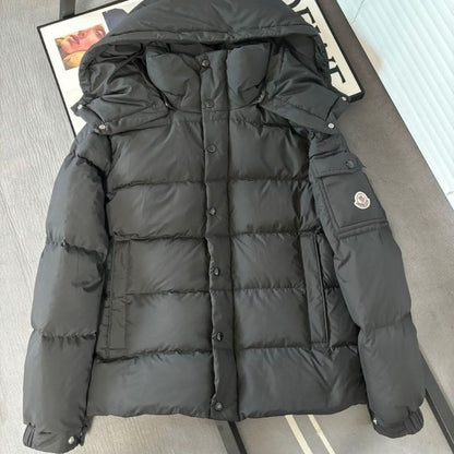 Moncler Hanovcrtan Mengkou Matte Short Maya Down Jacket