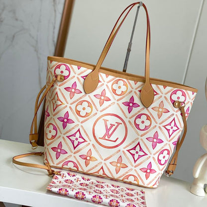 Louis Vuitton Neverfull Monogram Tiles Bag