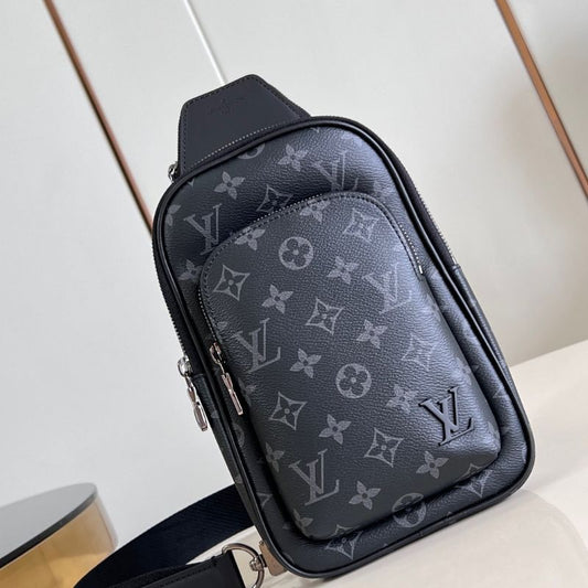 LV Monogram Eclipse Avenue Shoudler Bag