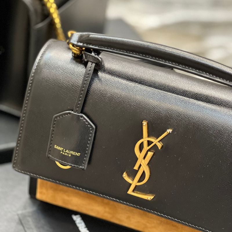 YSL Top Handle Medium Sunset Bag