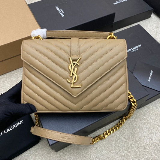 YSL Monogram College Bag