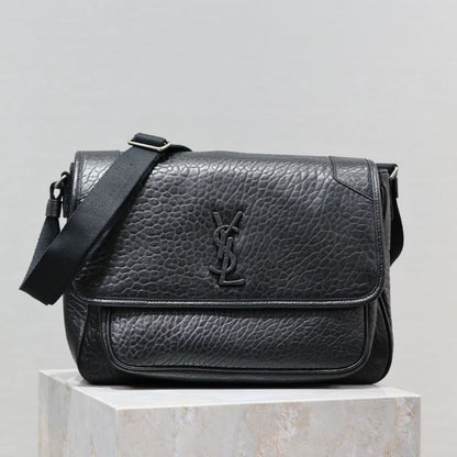 YSL Mens Niki Messenger Bag