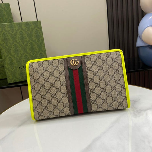 Gucci Leather Clutch Bag