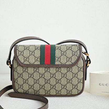 Gucci GG Supreme Monogram Textured Dollar Bag