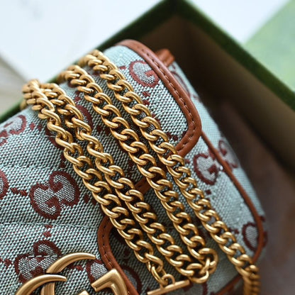 Gucci Lido Marmont Bag