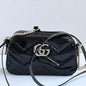 Gucci Black Leather Marmont Bag
